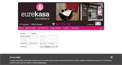 Desktop Screenshot of eurekasainmobiliaria.com